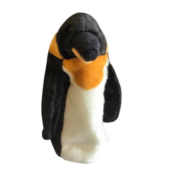 The Puppet Company Penguin Hand Puppet 14" Soft Animal Plush Toy Long Sleeved - Picture 1 of 7